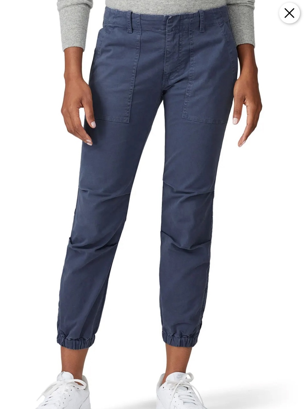 Nili Lotan Cropped Military Pant Navy Blue women’s size 2 26
